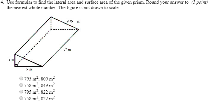 lateral surface area of a prism formula