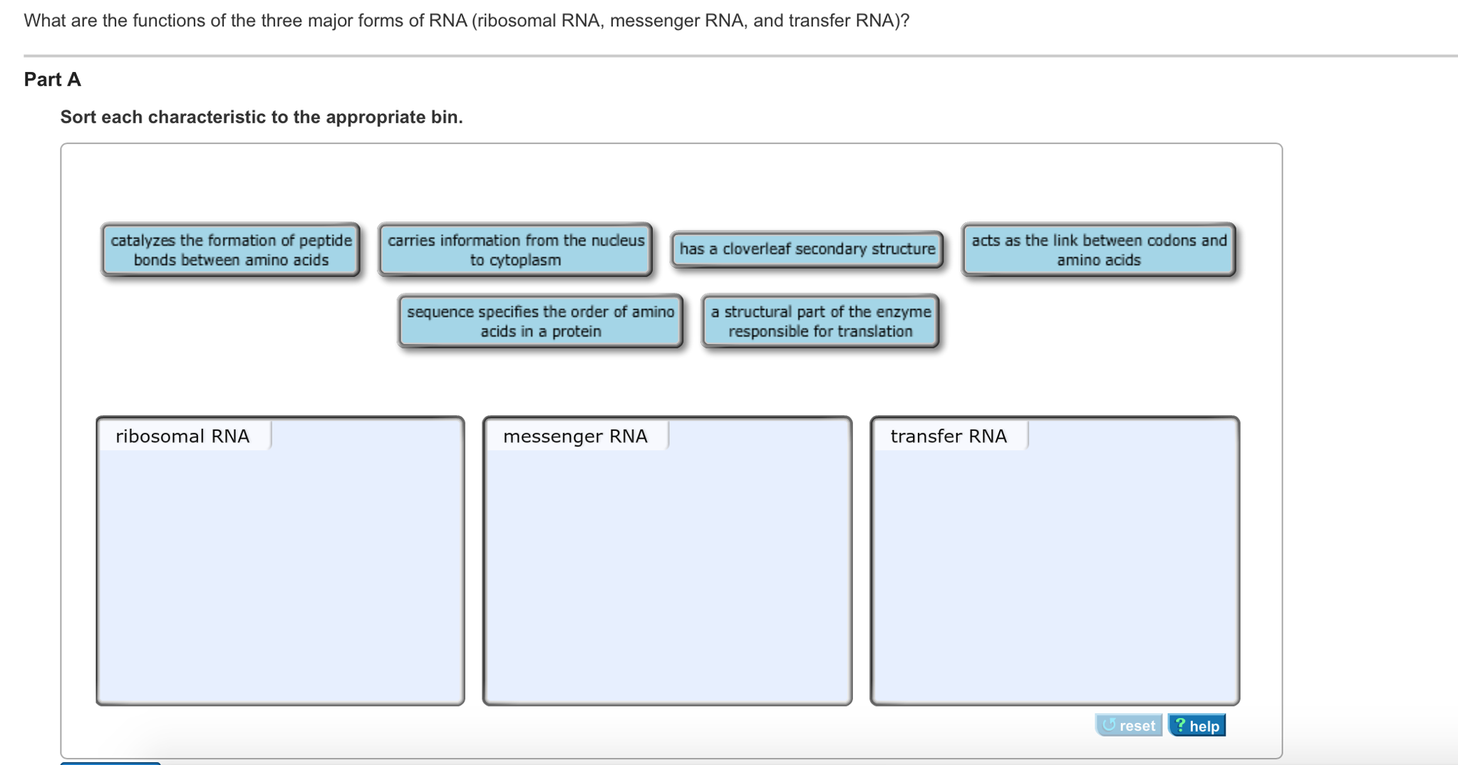 List Three Main Differences Between Dna And Rna Check All That Apply