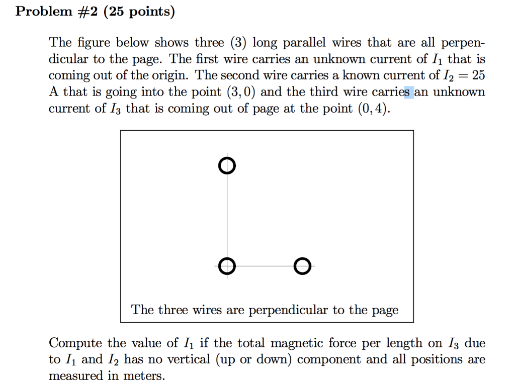 Solved Problem #2 (25 points) The figure below shows three | Chegg.com