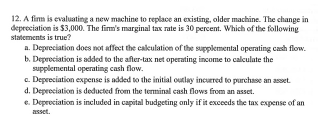 noi calculation depreciation