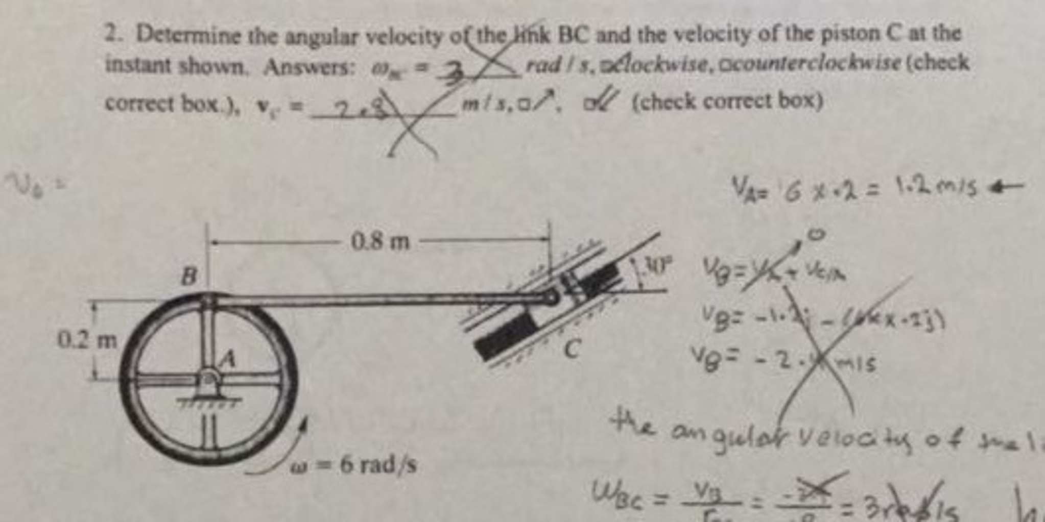 Solved For The Figure Below, The Sliding Block (with Point, 56% OFF