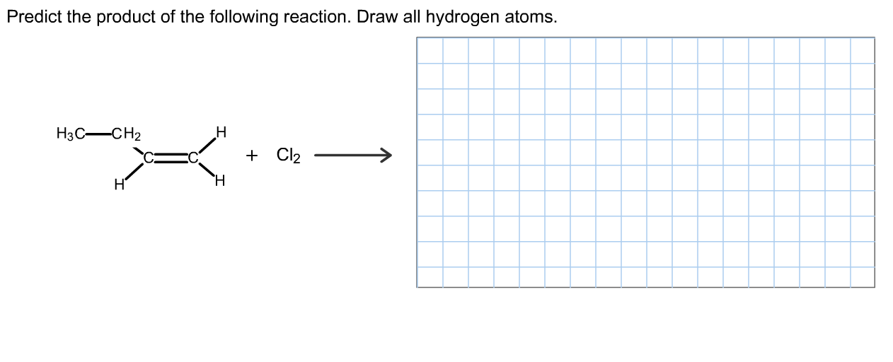 Solved Predict the product of the following reaction. Draw