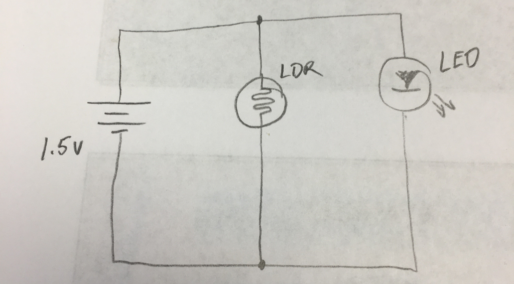 Solved LDR circuit.. Can the following circuit work? What Circuit Diagram