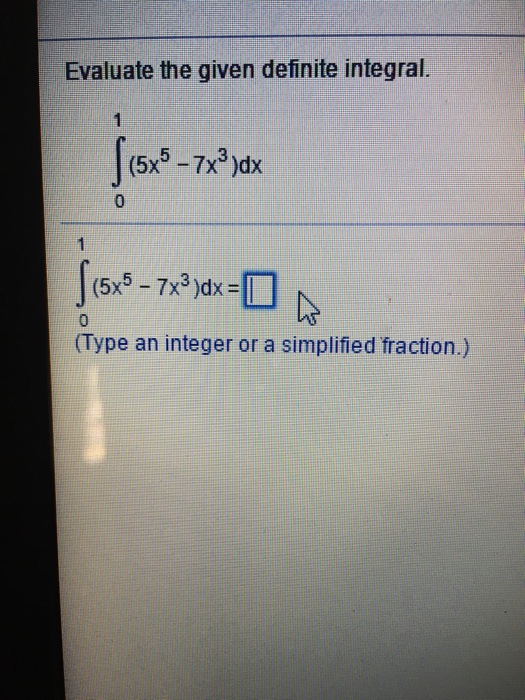 Solved Evaluate The Given Definite Integral. Integral_0^1 | Chegg.com