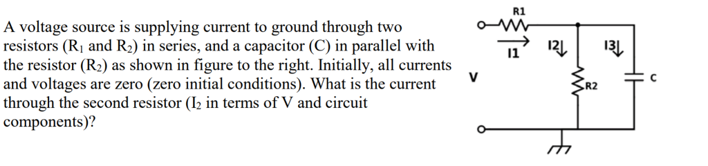 Solved R1 A voltage source is supplying current to ground | Chegg.com