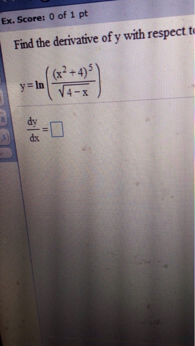 Solved How to find derivative? What did I do wrong? What | Chegg.com