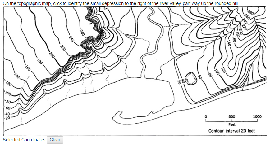 Cliff On A Topographic Map - Deeann Geraldine