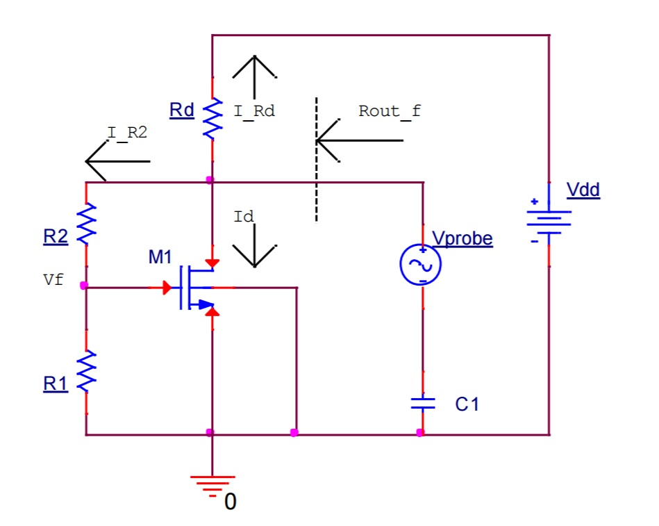 Solved: Consider The Feedback Voltage Amplifier In The Com... | Chegg.com