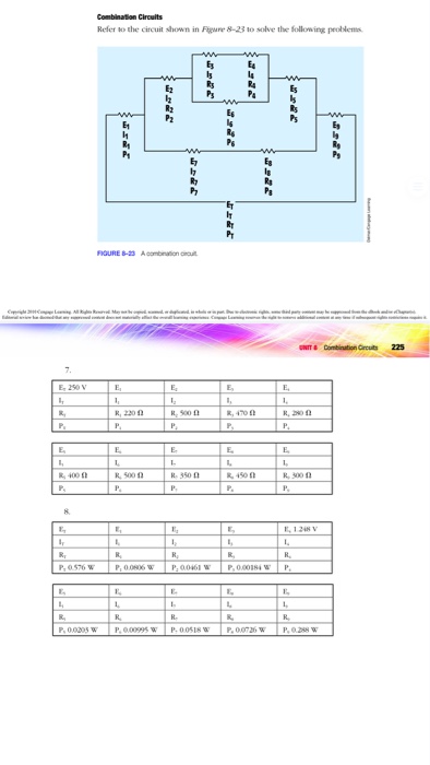 Solved Refer to the circuit shown in Figure 8-23 to solve | Chegg.com