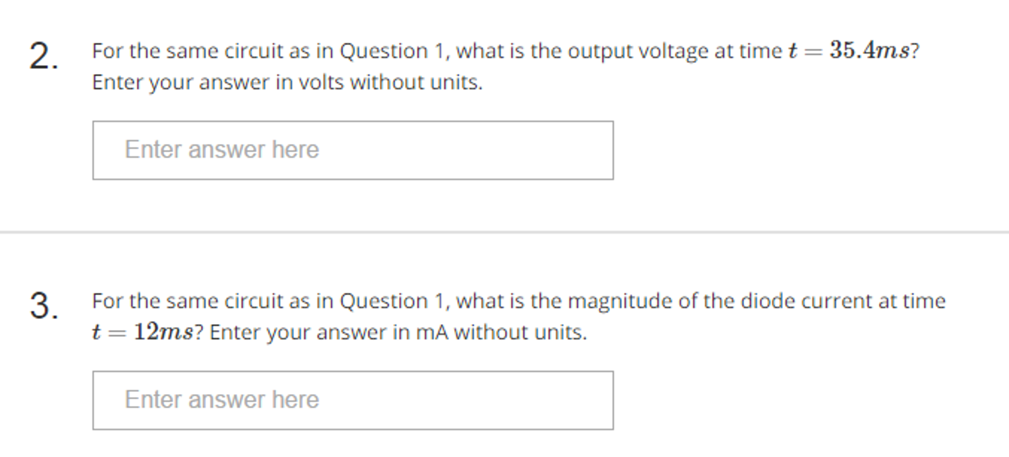 Solved Half wave rectifier circuit (Vin,Vout,Vf) - show all | Chegg.com