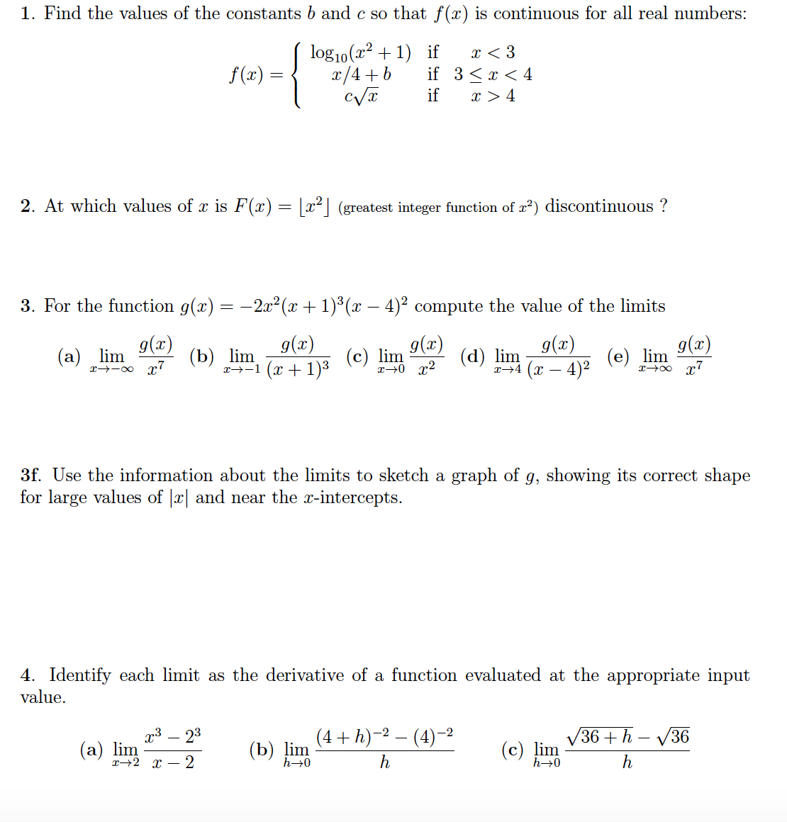 Solved Please work out all the problems. | Chegg.com