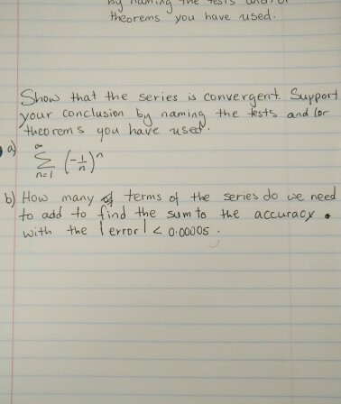 Solved can anyone help me with the second question(b) | Chegg.com