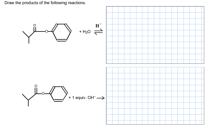 Solved Draw the products of the following reaction. | Chegg.com