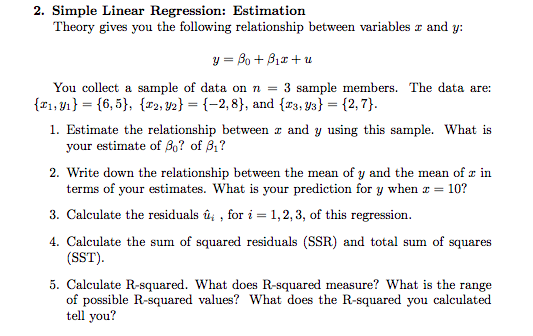 How To Calculate R Squared In Linear Regression