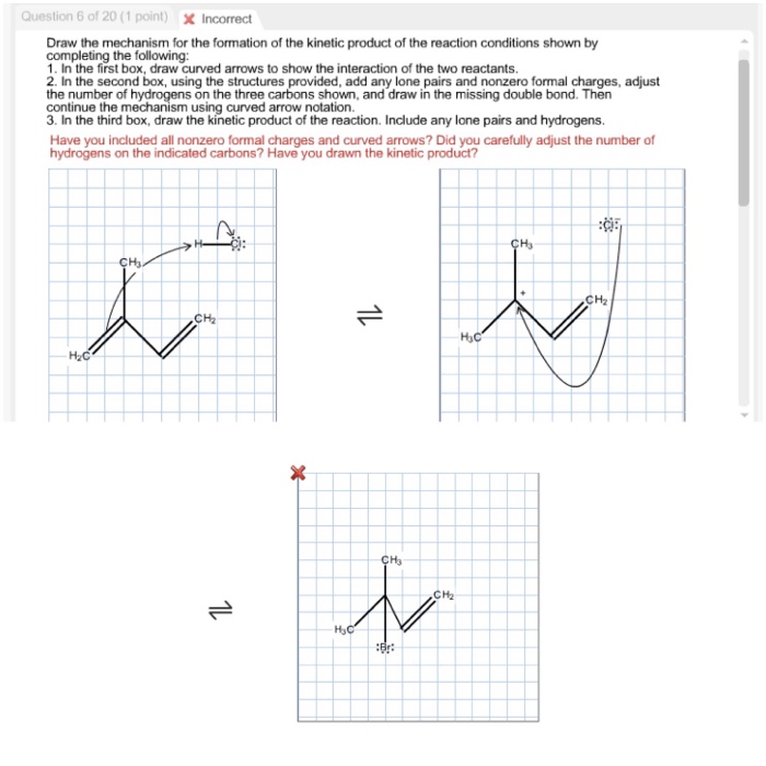 Solved Draw the mechanism for the formation of the