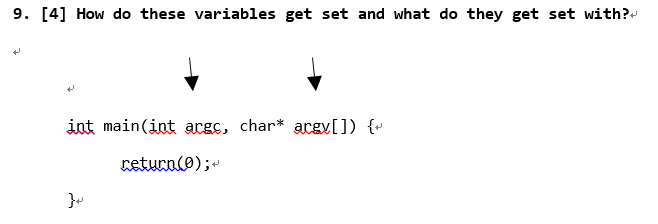 Solved How do these variables get set and what do they get | Chegg.com