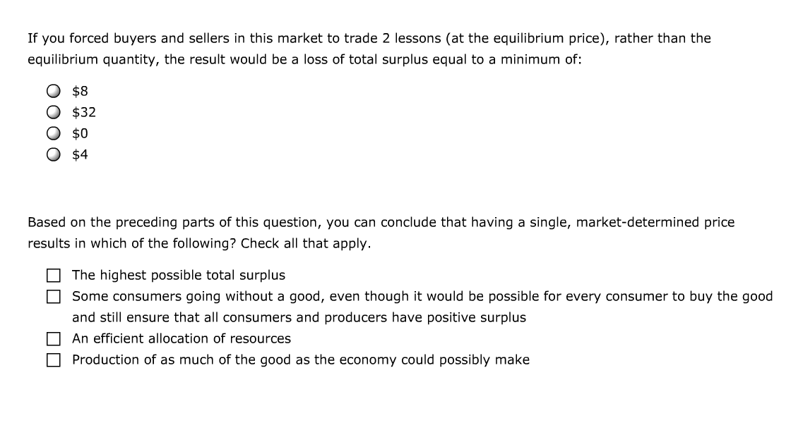 Solved 9. Maximizing total surplus Aa Aa The following table | Chegg.com