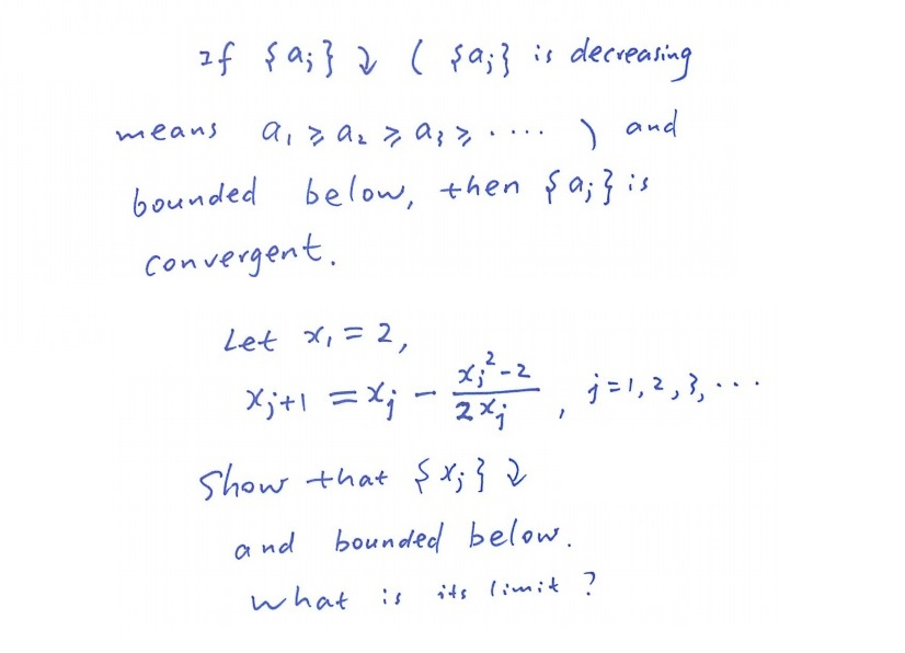 Solved If {ai} ({aj} is decreasing means a1 a2 a3 ...) | Chegg.com