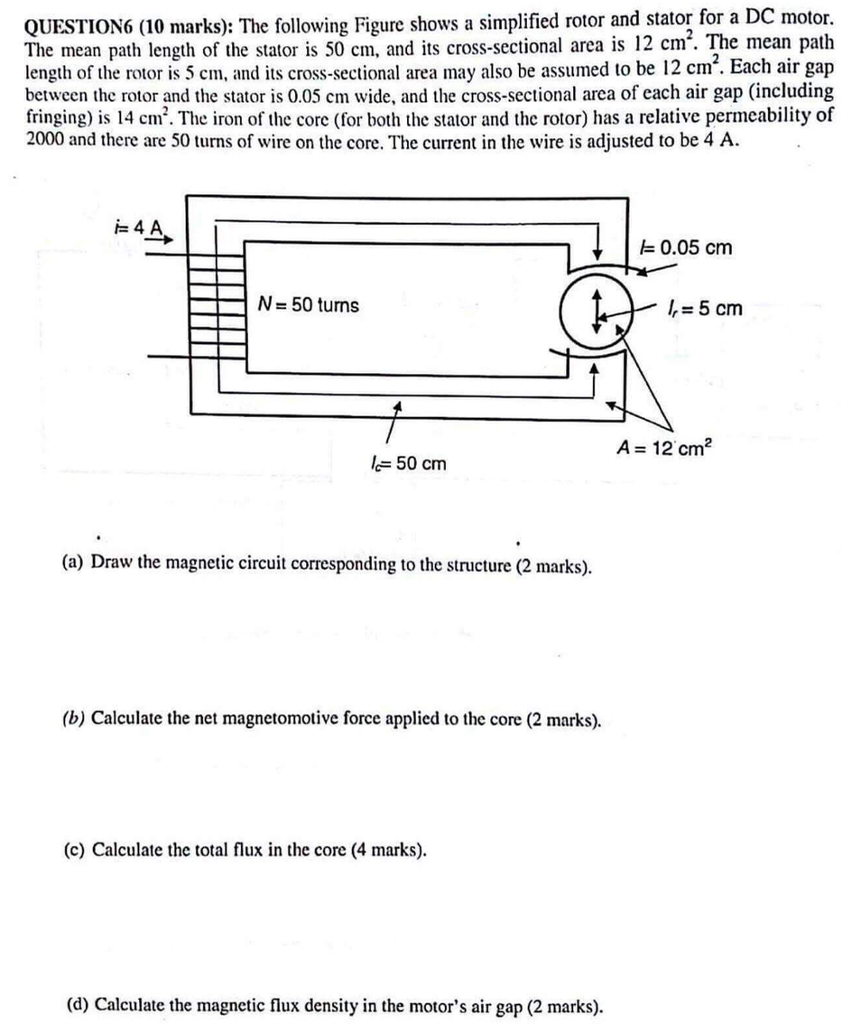 Dc Motor Cross Section - Motor cross