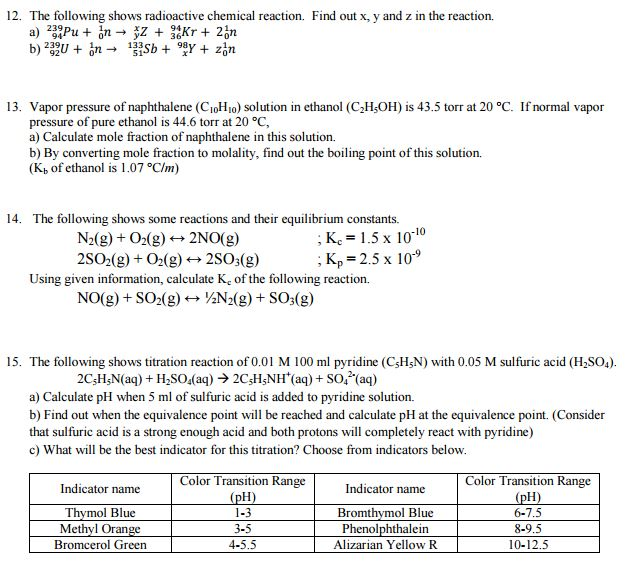 Solved: 12. The Following Shows Radioactive Chemical React... | Chegg.com