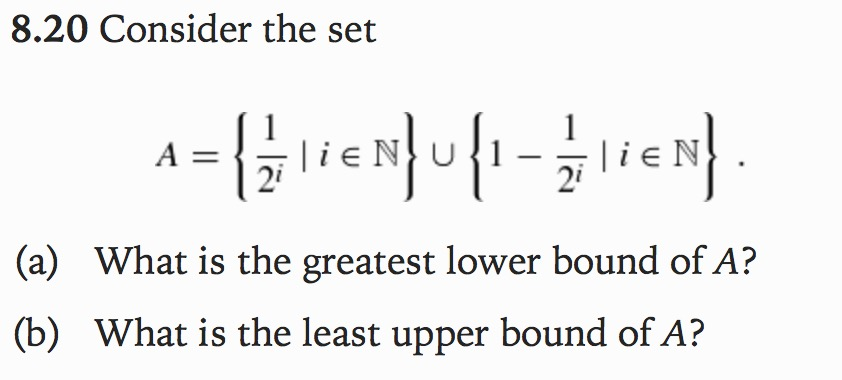 Solved: 8.20 Consider The Set 2i 2i (a) (b) What Is The Gr... | Chegg.com