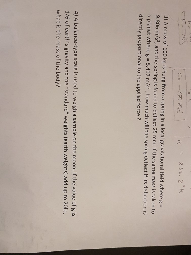 solved-3-a-mass-of-100-kg-is-hung-from-a-spring-in-a-local-chegg