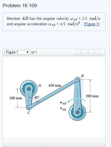 solved-a-determine-the-angular-acceleration-of-member-cb-chegg