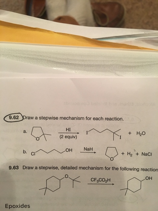 Solved Draw a stepwise mechanism for each reaction. Draw a | Chegg.com