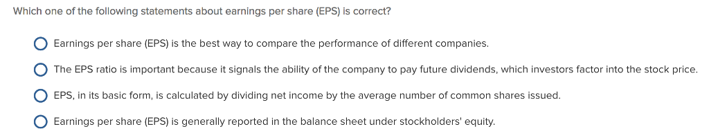 Which Of The Following Is Not True About Eps