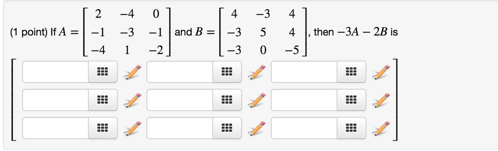Solved If A 2 4 0 1 3 1 4 1 2 And B 4 3 4 Chegg solved-if-a-2-4-0-1-3-1-4-1-2-and-b-4-3-4-chegg