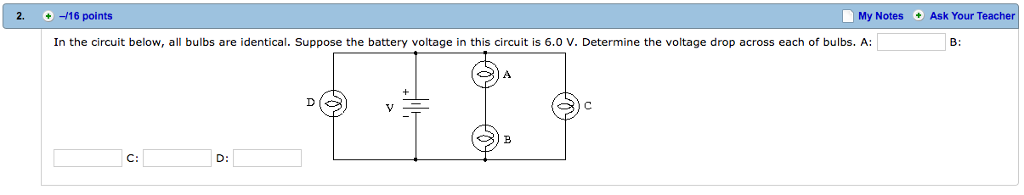 Solved In the circuit below, all bulbs are identical. | Chegg.com
