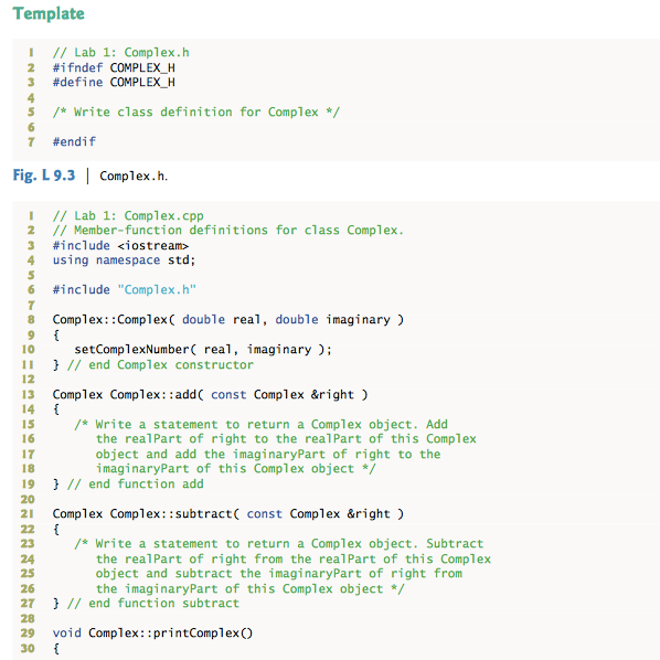 Solved Create a class called Complex for performing | Chegg.com