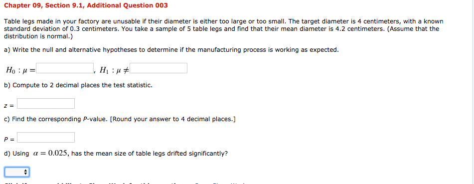 Solved Chapter 09, Section 9.1, Additional Question 003 | Chegg.com