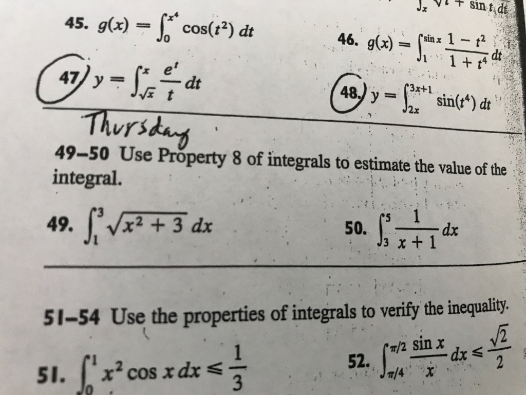 Solved Can someone help me with 49 and/or 50? I am also | Chegg.com