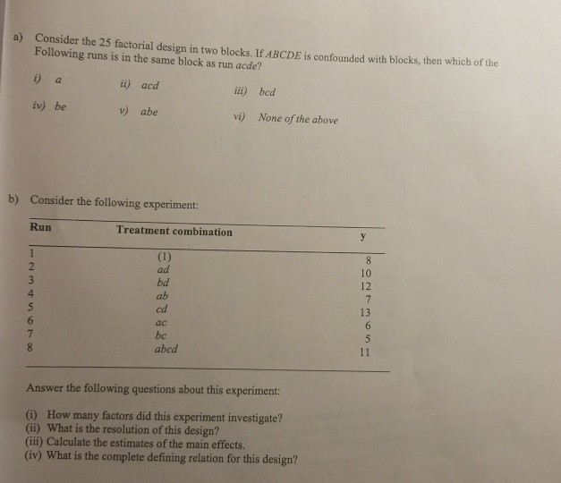 confounded factorial experiment