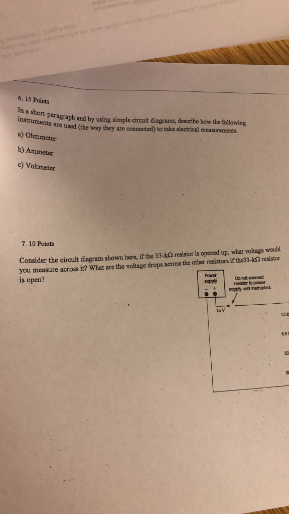 Solved -6, 15 Points In a short paragraph and by using | Chegg.com