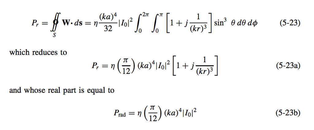 Solved Find the power radiated by a small loop by forming | Chegg.com