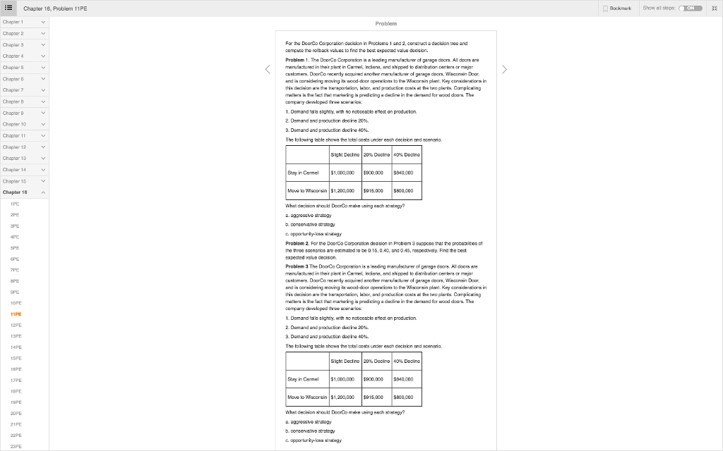 ef-chapter-16-problem-pe-chapter-10-for-the-doorco-chegg