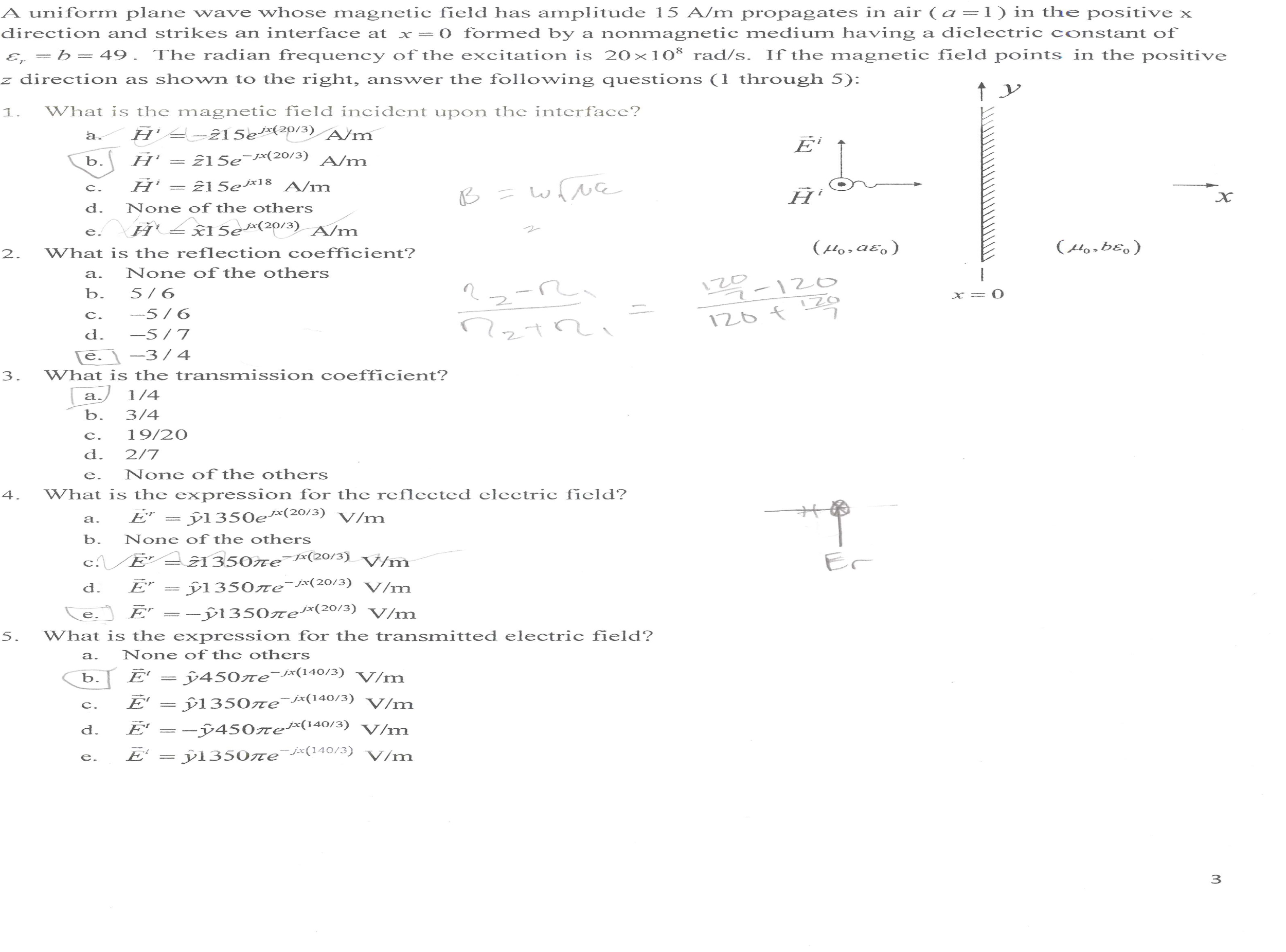 solved-a-uniform-plane-wave-whose-magnetic-field-has-chegg