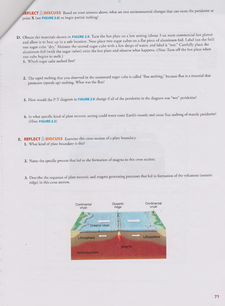 Solved ACTIVITY 2.9 The Origin of Magma Name: | Chegg.com