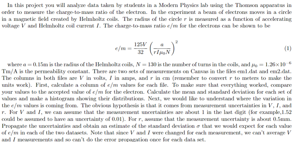 Using PYTHON: In this project you will analyze data | Chegg.com