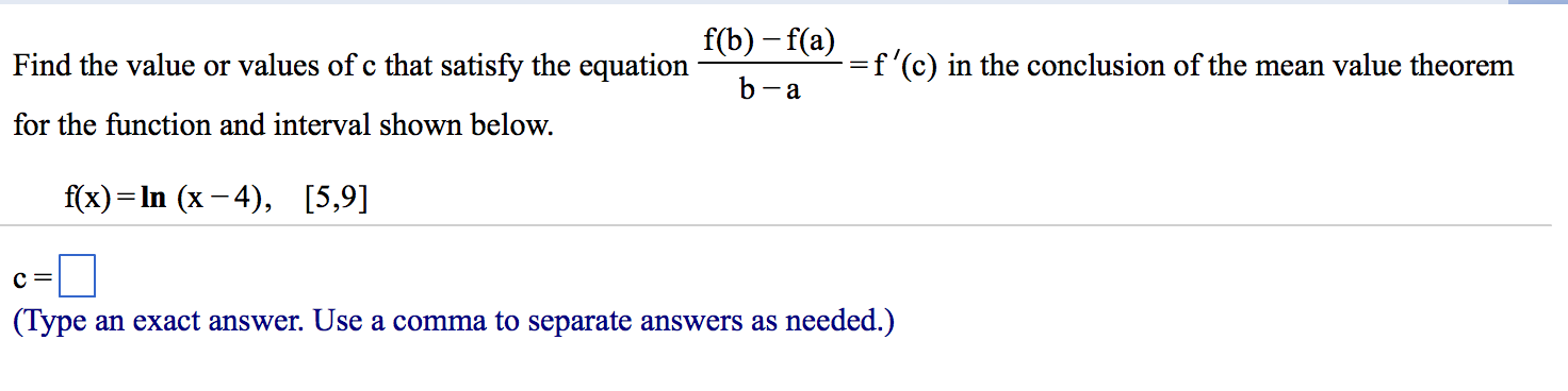 solved-find-the-value-or-values-of-c-that-satisfy-the-chegg