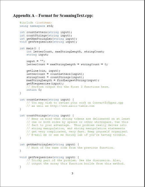 Solved Write a program to read in a line of text and give as | Chegg.com