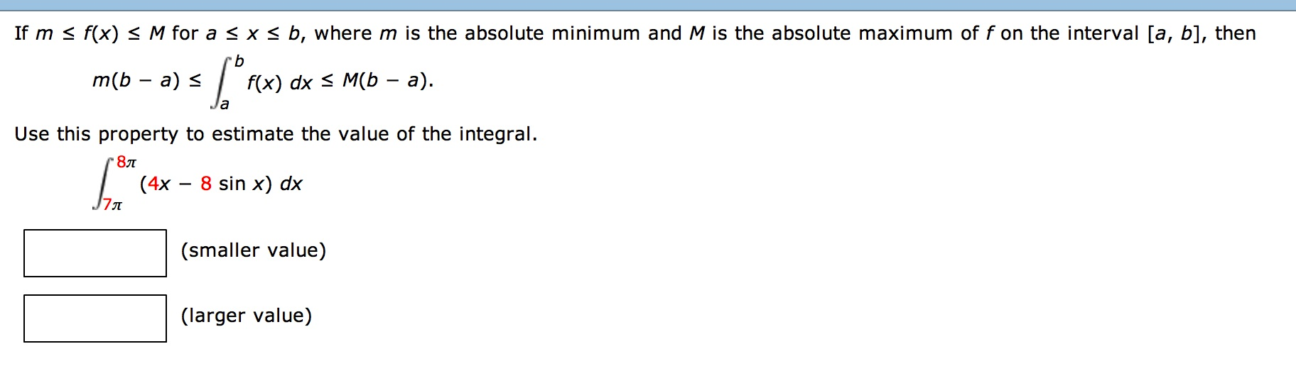 Solved If M S F(x) S M For A Sx S B, Where M Is The Absolute 