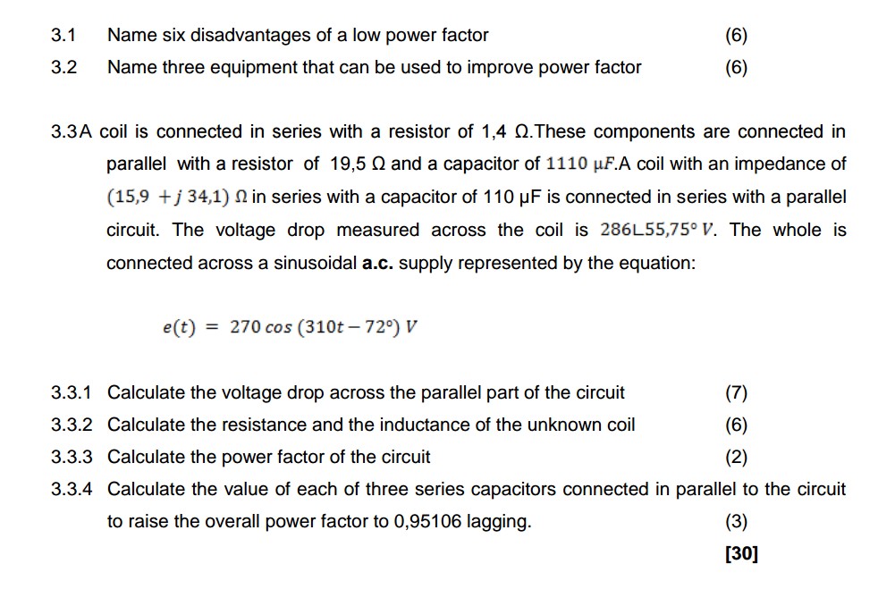 solved-name-six-disadvantages-of-a-low-power-factor-name-chegg