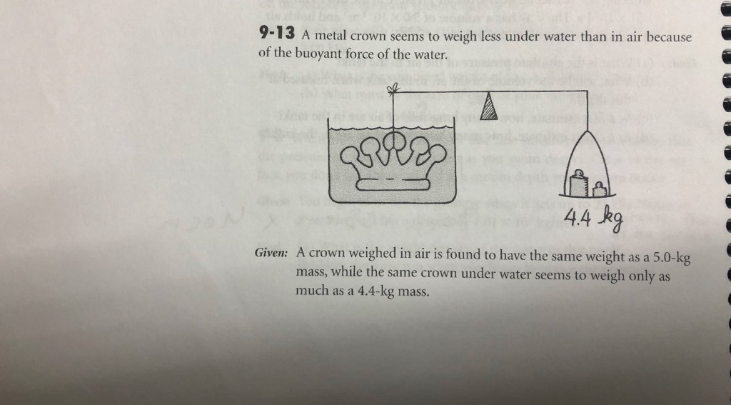 Solved 361 Problem Set 9 des (a) How many kilograms does the
