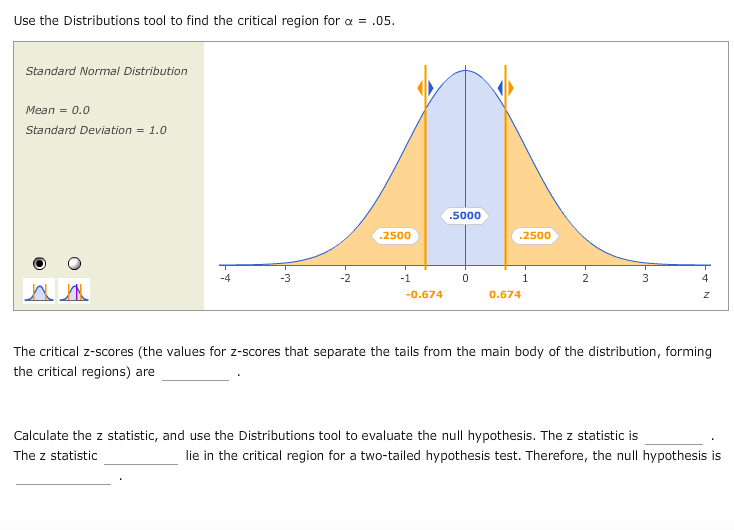 Solved 7. An example of a hypothesis test and the required | Chegg.com