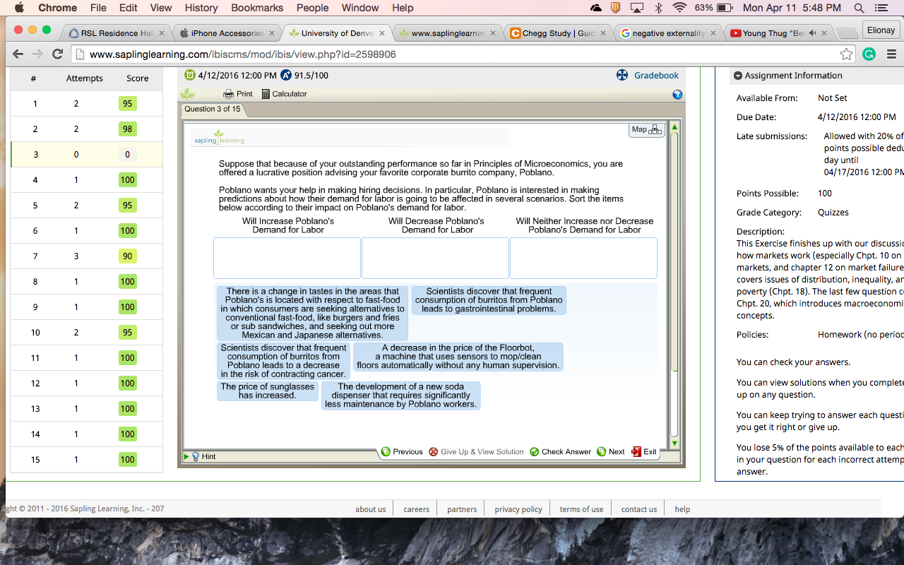 Solved Suppose that because of your outstanding performance | Chegg.com