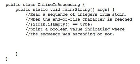 Solved Read A Sequence Of Integers From Stdin. When The End | Chegg.com