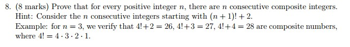 Solved Prove that for every positive integer n, there are n | Chegg.com